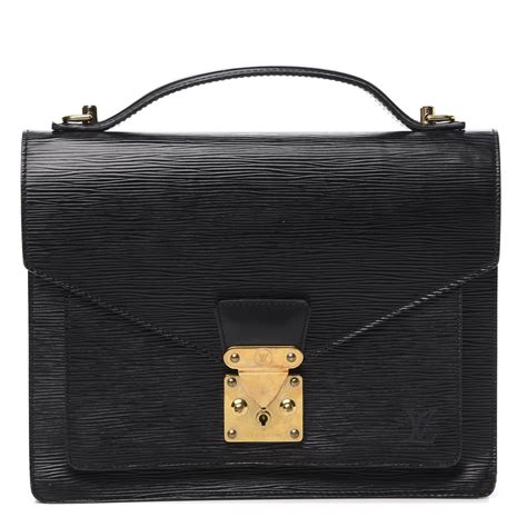 louis vuitton monceau epi black|LOUIS VUITTON Epi Monceau Black 1520838 .